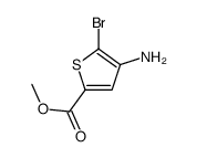 methyl 4-amino-5-bromothiophene-2-carboxylate structure