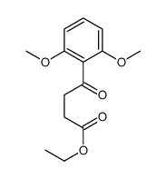 ETHYL 4-(2,6-DIMETHOXYPHENYL)-4-OXOBUTYRATE结构式
