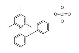 2,4,6-trimethyl-1-(2-phenylphenyl)pyridin-1-ium,perchlorate Structure
