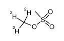 Methyl methanesulfonate-d3结构式