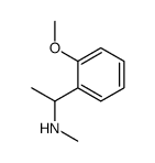 1-(2-Methoxyphenyl)-N-methylethanamine结构式