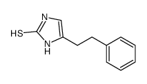 4-(2-phenylethyl)-1,3-dihydroimidazole-2-thione Structure