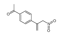 1-[4-(3-nitroprop-1-en-2-yl)phenyl]ethanone结构式