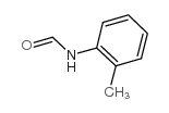 Formamide,N-(2-methylphenyl)- Structure