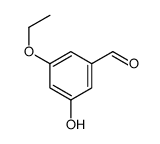 3-乙氧基-5-羟基苯甲醛结构式