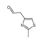2-(2-methyl-1,3-thiazol-4-yl)acetaldehyde结构式