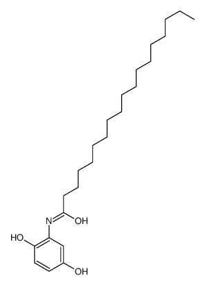 N-(2,5-dihydroxyphenyl)octadecanamide Structure