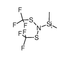 S-(trifluoromethyl)-N-((trifluoromethyl)thio)-N-(trimethylsilyl)thiohydroxylamine Structure