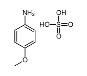 4-methoxyaniline,sulfuric acid结构式