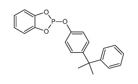 2-[4-(1-Methyl-1-phenyl-ethyl)-phenoxy]-benzo[1,3,2]dioxaphosphole Structure