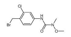 2-chloro-4-[(N-methoxy-N-methylamino)carbonylamino]phenylmethyl bromide Structure