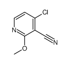 4-chloro-2-Methoxypyridine-3-carbonitrile Structure