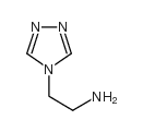 4-(2-氨乙基)-4H-1,2,4-三唑结构式