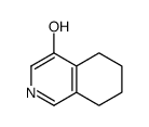 4-Isoquinolinol,5,6,7,8-tetrahydro-(6CI) Structure