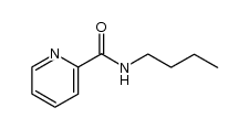2-(N-butylaminocarbonyl)pyridine Structure