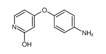 4-(4-氨基苯氧基)吡啶-2(1H)-酮结构式