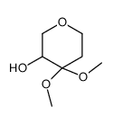 4,4-dimethoxytetrahydro-2H-pyran-3-ol picture