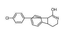 (3S,4S)-3-(4-chlorophenyl)-4-phenylpiperidin-2-one结构式