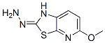 Thiazolo[5,4-b]pyridin-2(1H)-one, 5-methoxy-, hydrazone (9CI) Structure