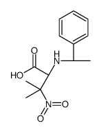 (S)-3-methyl-3-nitro-2-((S)-1-phenylethylamino)butanoic acid图片