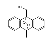 (10-methyl-10H-9,10-epidioxido-anthracen-9-yl)-methanol结构式