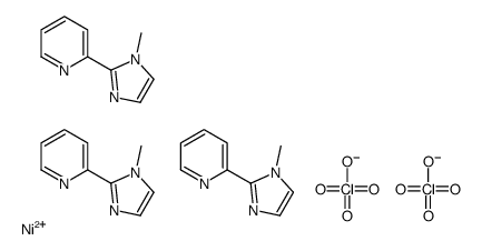 2-(1-methylimidazol-2-yl)pyridine,nickel(2+),diperchlorate结构式