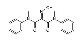 2-hydroxyimino-malonic acid bis-(N-methyl-anilide) Structure