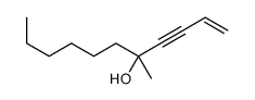 5-methylundec-1-en-3-yn-5-ol结构式