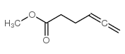 HEXA-4,5-DIENOIC ACID METHYL ESTER structure