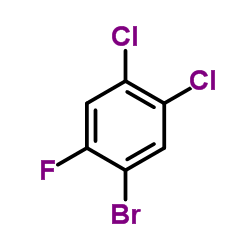 1-bromo-3,5-dichloro-2-fluorobenzene structure