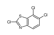 2,6,7-Trichloro-benzothiazole Structure