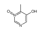 5-Pyrimidinol, 4-methyl-, 3-oxide (9CI)结构式