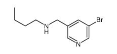 N-((5-bromopyridin-3-yl)methyl)butan-1-amine structure