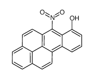 6-nitrobenzo[a]pyren-7-ol Structure