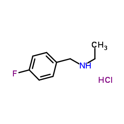 N-Ethyl 4-fluorobenzylamine HCl Structure