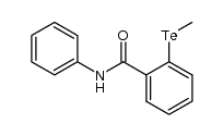 2-methyltelluro-N-phenylbenzamide结构式