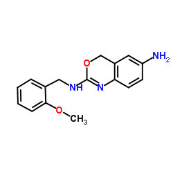 N2-(2-Methoxybenzyl)-4H-3,1-benzoxazine-2,6-diamine Structure