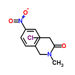 2-Chloro-N-methyl-N-(4-nitrobenzyl)acetamide结构式
