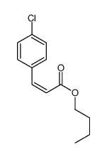 butyl 3-(4-chlorophenyl)prop-2-enoate Structure
