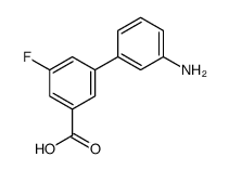 3-(3-aminophenyl)-5-fluorobenzoic acid结构式