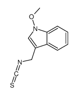 3-(isothiocyanatomethyl)-1-methoxyindole结构式