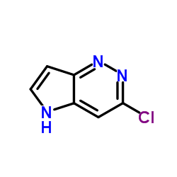 3-Chloro-5H-pyrrolo[3,2-c]pyridazine Structure