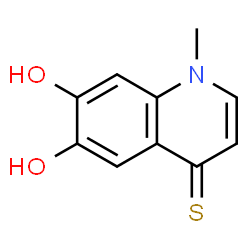 4(1H)-Quinolinethione,6,7-dihydroxy-1-methyl-(9CI)结构式