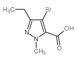 4-BROMO-3-ETHYL-1-METHYL-1H-PYRAZOLE-5-CARBOXYLIC ACID picture