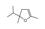 2,5-dimethyl-2-propan-2-yl-3H-furan Structure