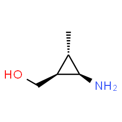 Cyclopropanemethanol,2-amino-3-methyl-,(1-alpha-,2-alpha-,3-bta-)-(9CI)结构式