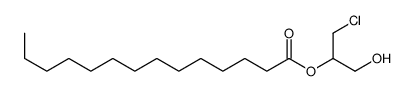 rac 2-Myristoyl-3-chloropropanediol Structure