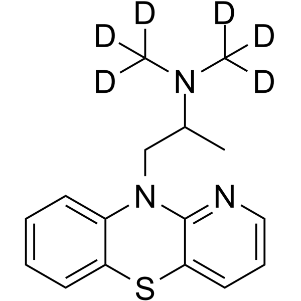 Isothipendyl-d6 Structure