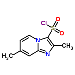 2,7-Dimethylimidazo[1,2-a]pyridine-3-sulfonyl chloride Structure