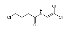 N-(2,2-dichlorovinyl)-4-chlorobutyramide结构式